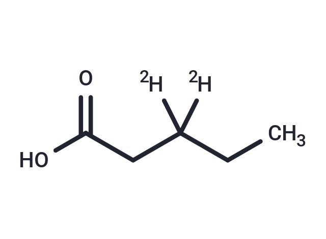 Pentanoic-3,3-D2 Acid (Standard)