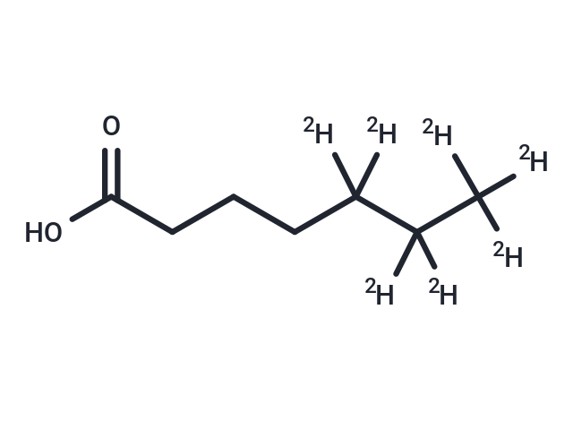 Heptanoic-5.5.6.6.7.7.7-[D7] Acid (Standard)