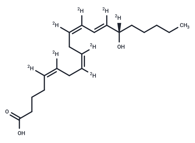 15(S)-Hydroxyeicosatetraenoic Acid-[D8] In Acetonitrile, Concentration: 100ug/mL (Standard)