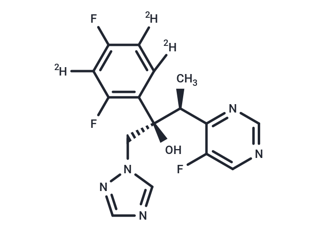 (±)-Voriconazole-D3 (Difluorophenyl-D3) (Standard)