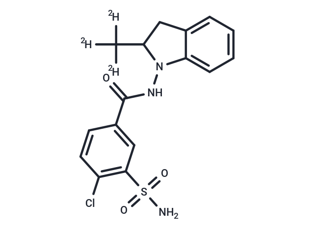 Indapamide-[D3], Racemic Mixture (Standard)