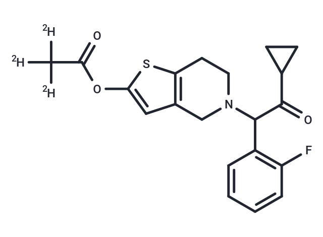 (±)-Prasugrel-[D3] (Acetate-D3) (Standard)