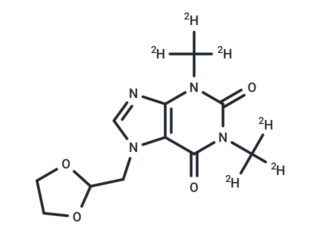 Doxofylline-[D6] (Dimethyl-D6) (Standard)