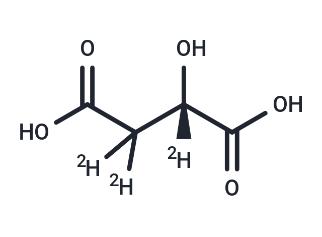 (S)-(-)-Malic-2,3,3-D3 Acid (Standard)