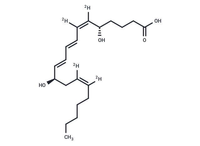 Leukotriene B4-[D4] In Acetonitrile, Concentration: 250μg/mL (Standard)