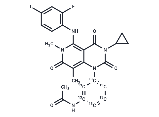 Trametinib-[13C6] (Standard)