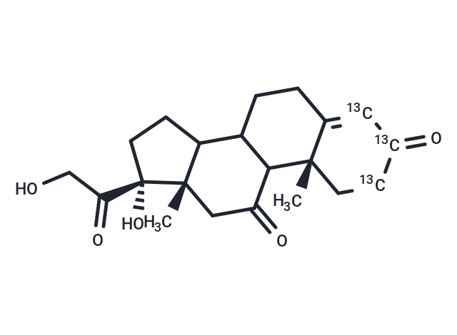 Cortisone-[13C3] In Methanol, Concentration: 100µg/mL (Standard)