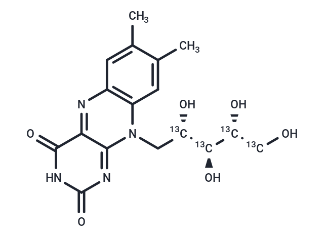 Riboflavin-[13C5] (Standard)