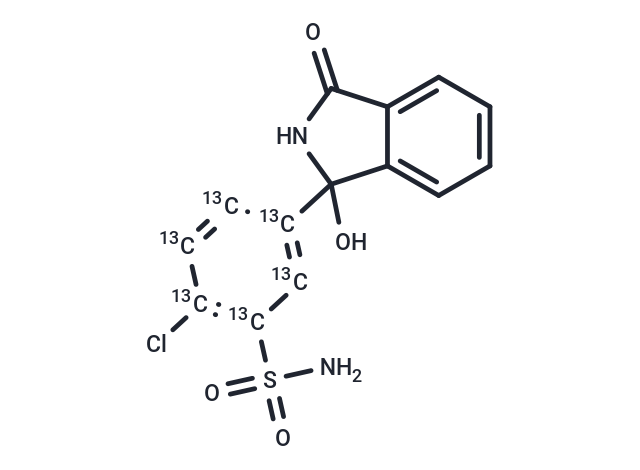 Chlorthalidone-[13C6] (Standard)