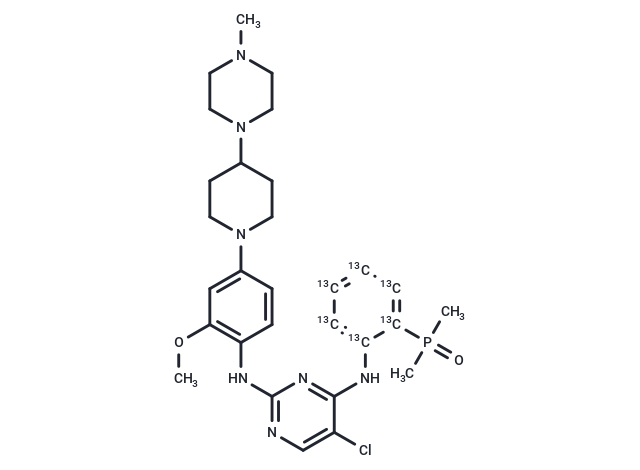 Brigatinib-[13C6] (Standard)