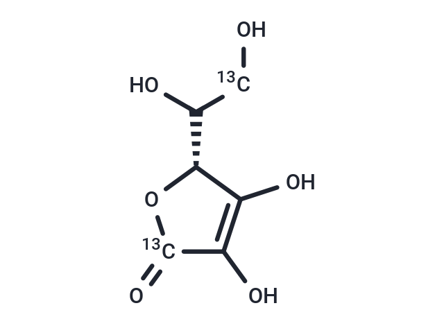 L-Ascorbic Acid-[1,6-13C2] (Standard)