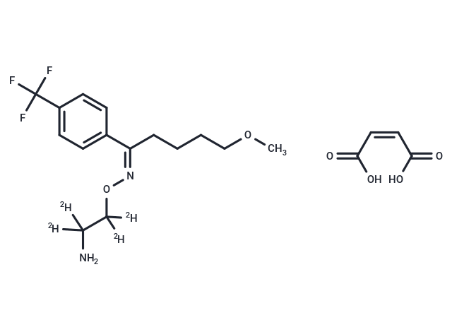 Fluvoxamine-D4 Maleate (Standard)