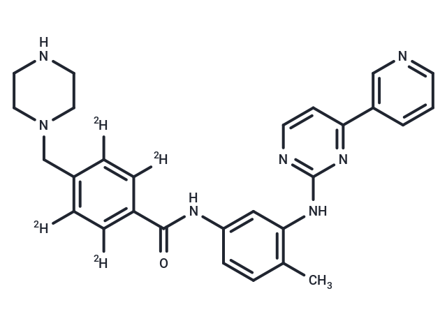 N-Desmethyl Imatinib-D4 (Standard)