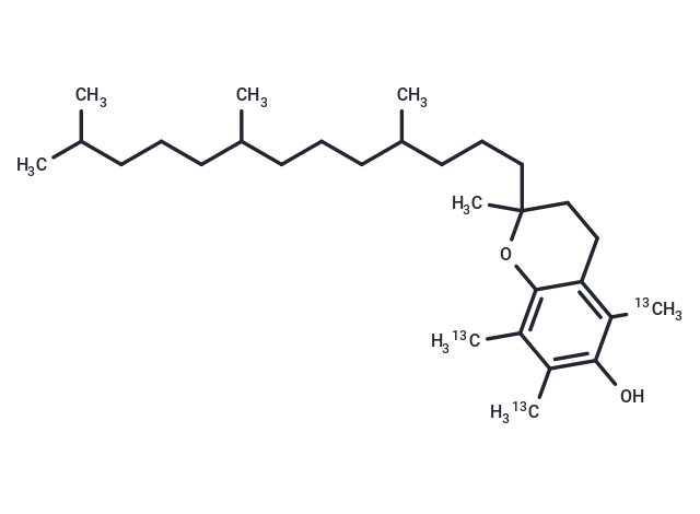 (±)-α-Tocopherol-[13C3] (All-Rac) (Standard)