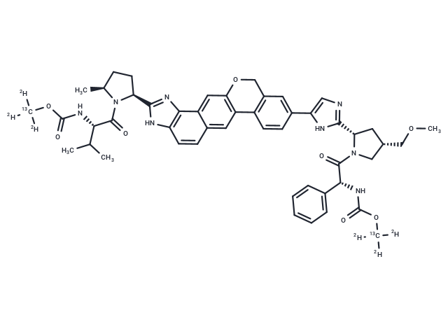 Velpatasvir-[13C2, D6] (Standard)