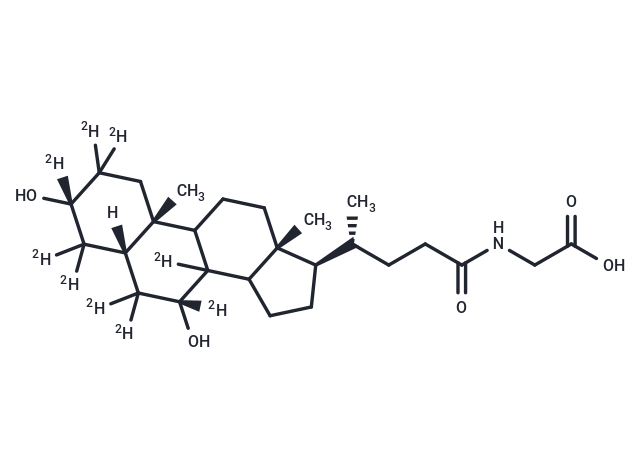 Glycochenodeoxycholic Acid-[D9] In Methanol, Concentration: 100µg/mL (Standard)