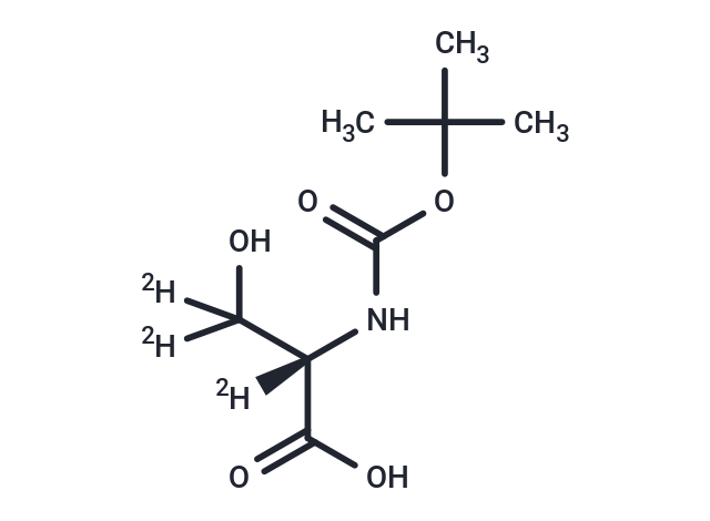 L-Serine-2,3,3-D3-N-T-Boc (Standard)