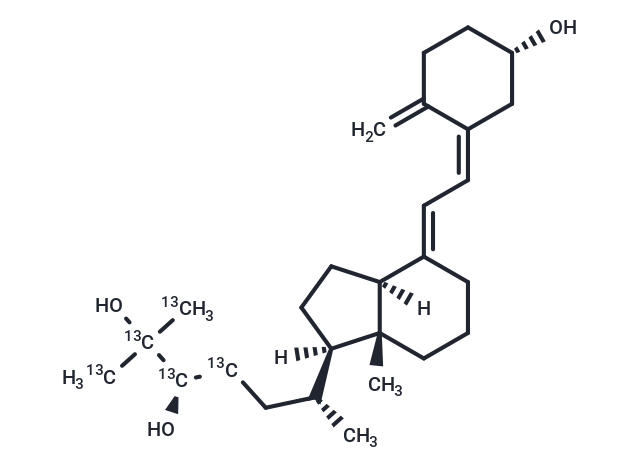 24R.25-Dihydroxyvitamin D3-[13C5] In Ethanol, Concentration: 50µg/mL (Standard)