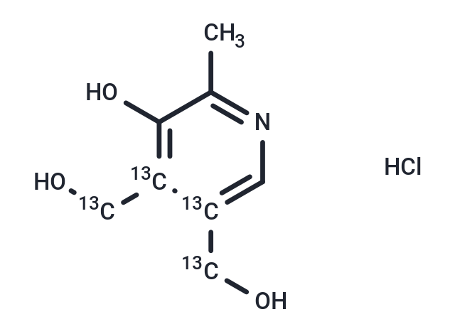 Pyridoxine-[13C4] Hydrochloride (Standard)