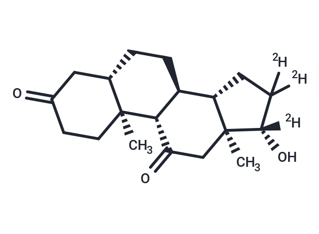 11-Ketodihydrotestosterone-[16.16.17-D3] (Standard)