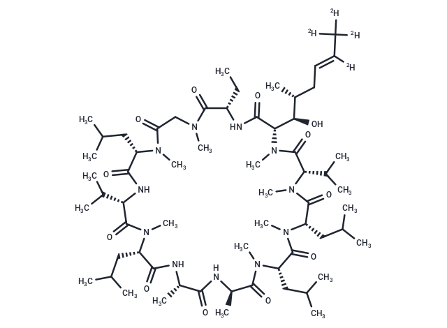 Cyclosporin A-[D4] In Methanol, Concentration: 10µg/mL (Standard)