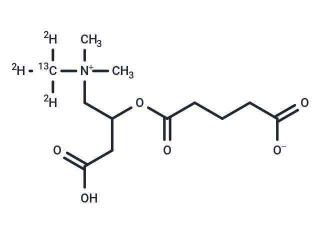 Dl-Glutaryl Carnitine-[13C,D3] (Standard)