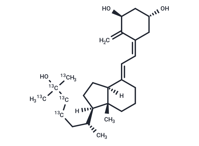 1,25-Dihydroxyvitamin D3-[13C5] In Ethanol, Concentration: 10µg/mL (Standard)