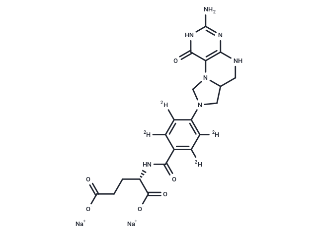 Folitixorin-[D4] Disodium Salt (~80%) (Mixture Of Diastereomers) (Standard)