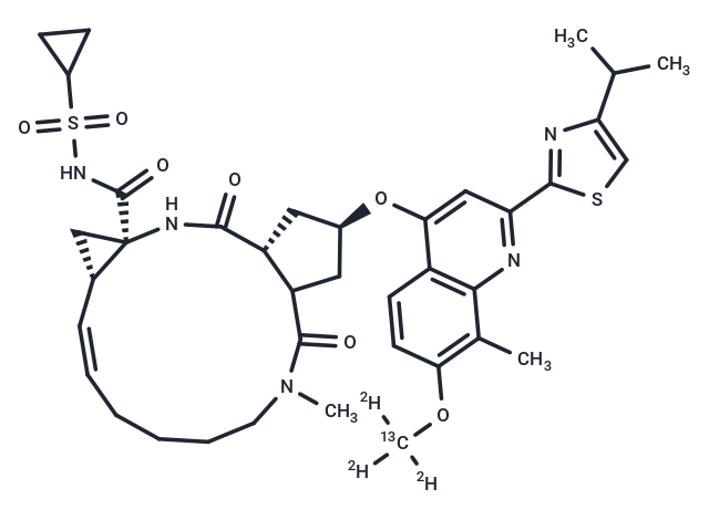 Simeprevir-[13C, D3] (Standard)
