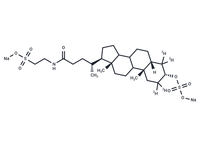 Taurolithocholic Acid-[D4]-3-Sulfate Sodium Salt (Standard)