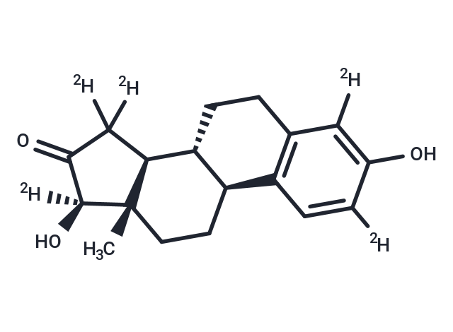 16-Keto-17Beta-Estradiol-2,4,15,15,17-[D5] (Standard)