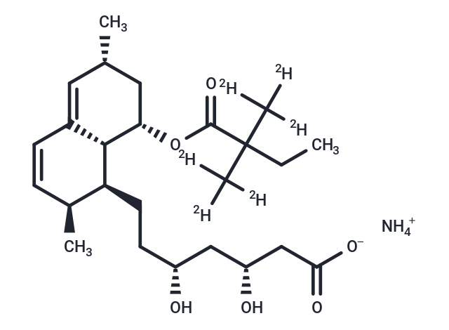 Simvastatin Hydroxy Acid-[D6] Ammonium Salt (Standard)
