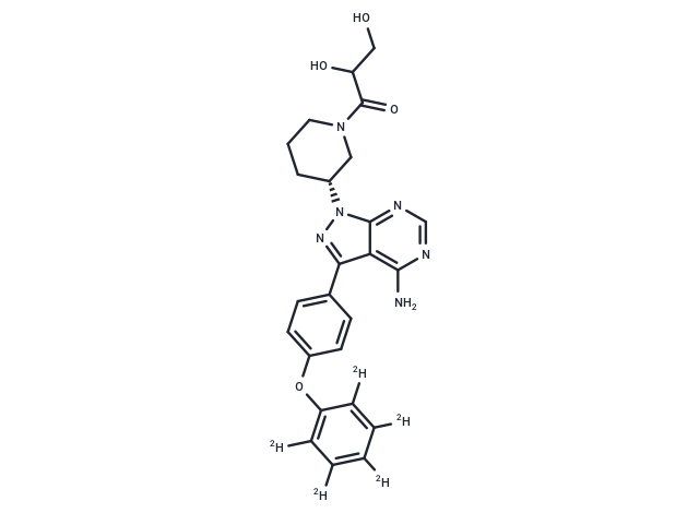 Dihydrodiol-Ibrutinib-[D5] (Standard)