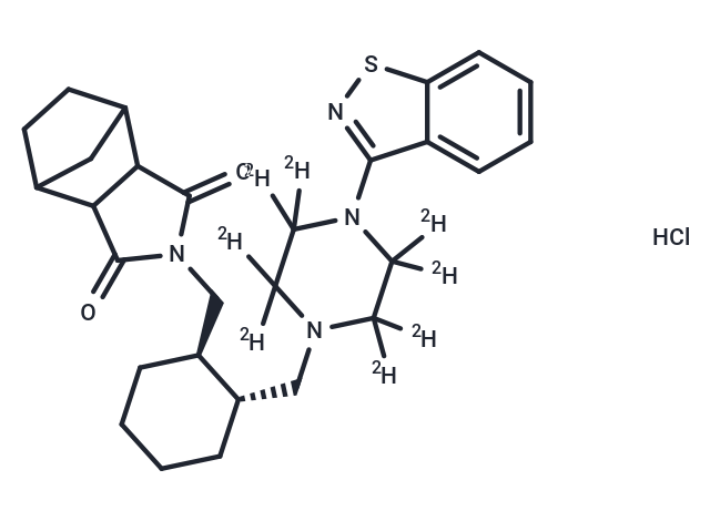 Lurasidone-[D8] Hydrochloride (Standard)