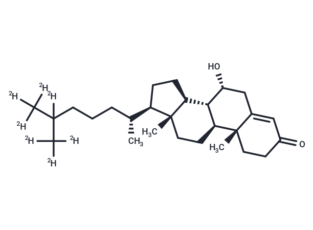 7-Alpha-Hydroxy-4-Cholesten-3-One-[D7] (Standard)