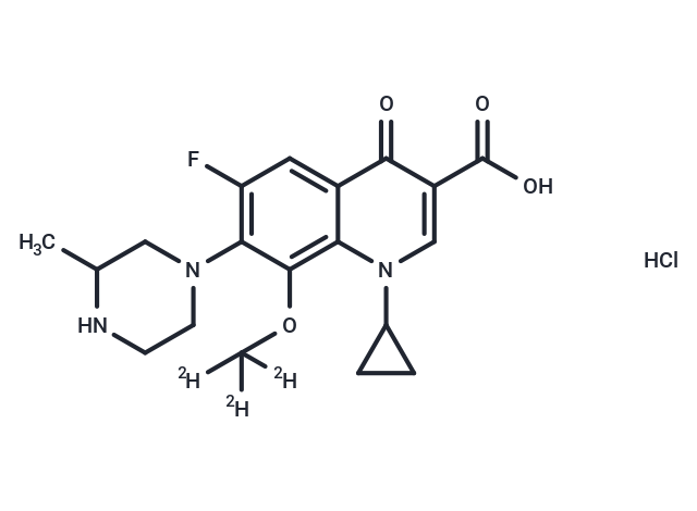 Gatifloxacin-[D3] Hydrochloride (Standard)