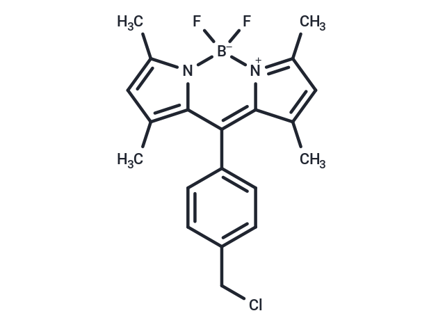 8-(4-chloromethylphenyl)-1,3,5,7-tetramethyl BODIPY