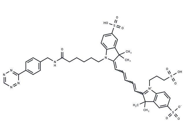 Sulfo-Cy5-Tetrazine