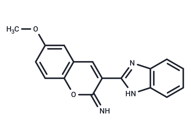 3-(1H-Benzimidazol-2-yl)-6-methoxy-2H-1-benzopyran-2-imine