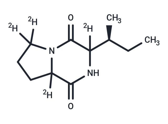 Cyclo-(L-Pro-L-Ile)-D4 (rac)