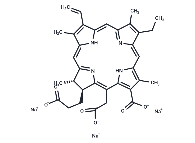 Chlorin e6 trisodium