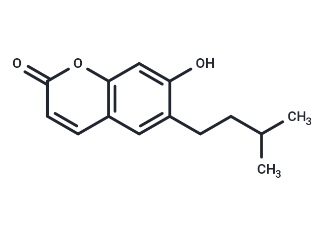 7-Hydroxy-6-isopentylcoumarin