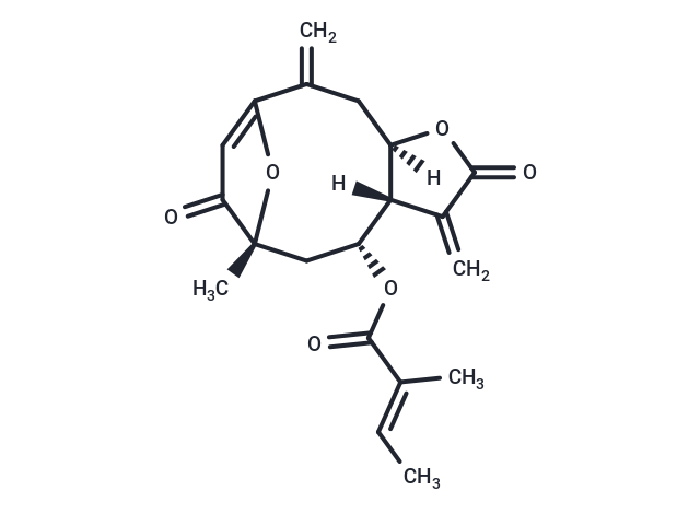 Isoatriplicolide tiglate