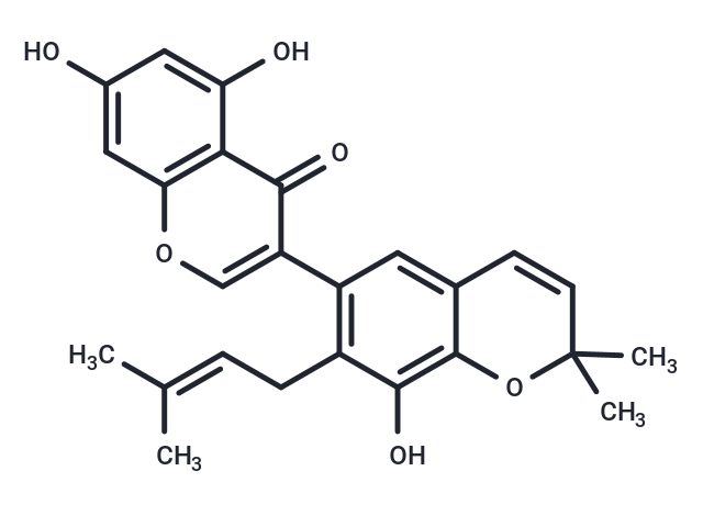 2'-Prenylsemilicoisoflavone B