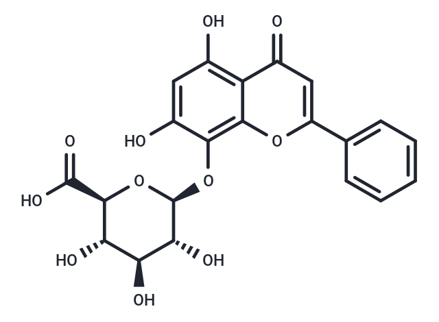 Norwogonin-8-O-glucuronide