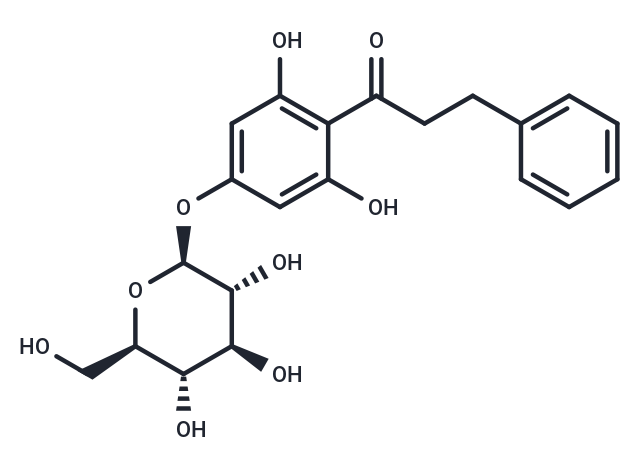 2',4',6'-Trihydroxydihydrochalcone 4'-O-glucoside