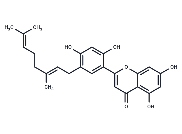 5'-Geranyl-5,7,2',4'-tetrahydroxyflavone