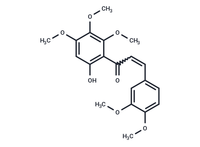 2'-hydroxy-3,4,4',5',6'-pentamethoxychalcone