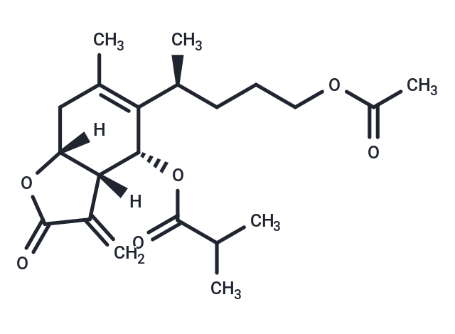 1-O-Acetyl-6beta-O-Isobutyrylbritannilactone