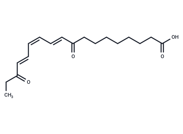 9,16-Dioxo-10,12,14-octadecatrienoic acid